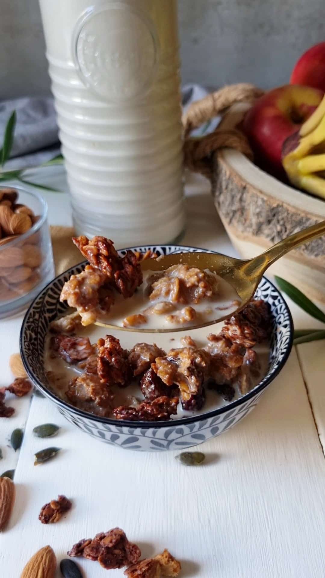 granola maison crunchy healthy