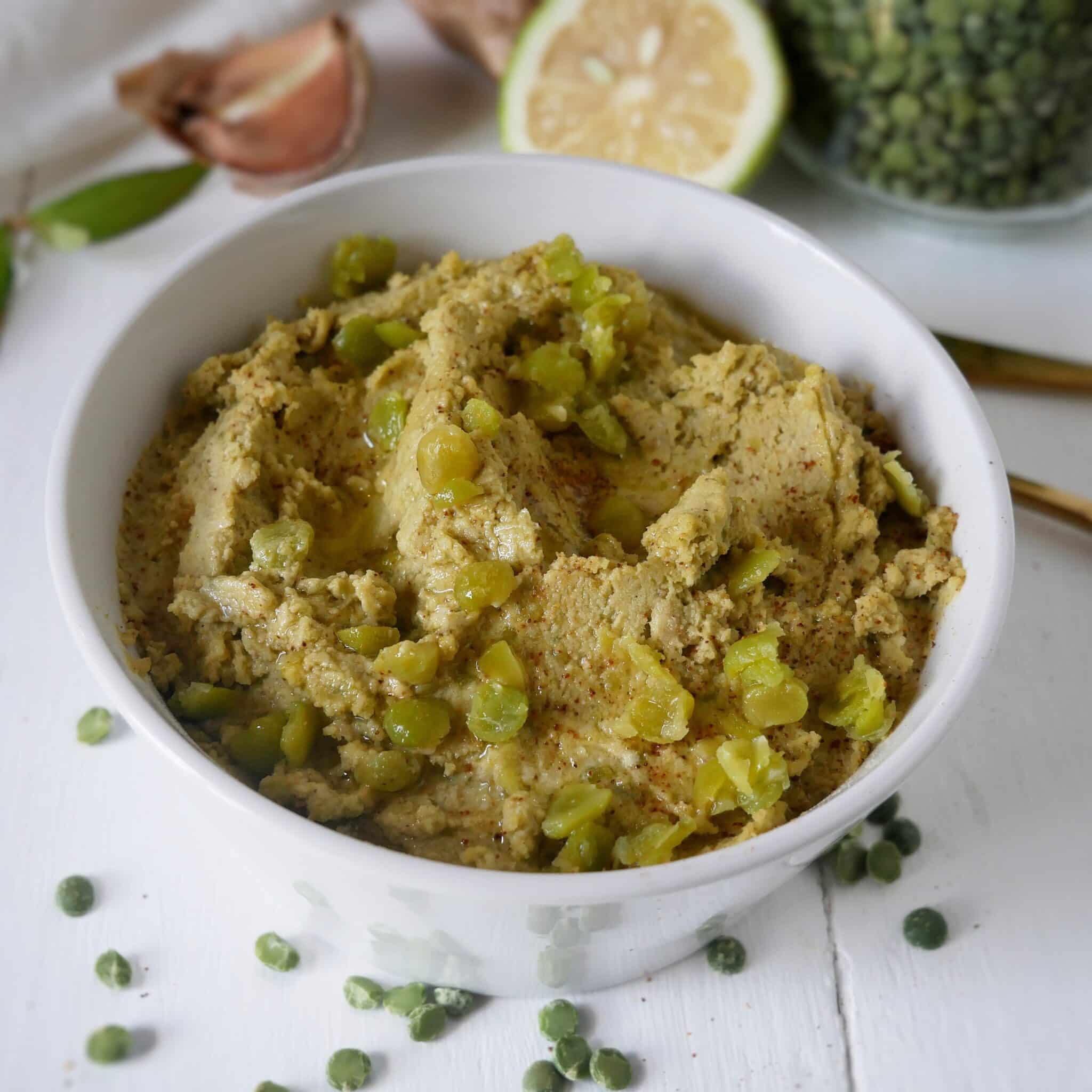 houmous de pois cassés
