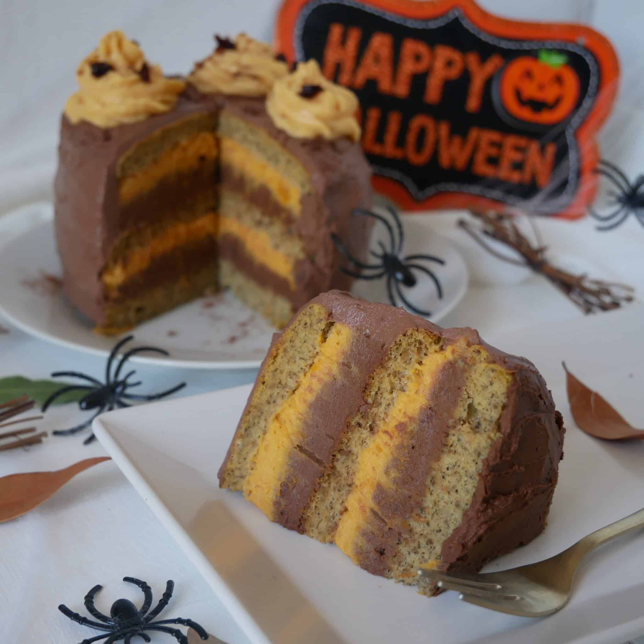 gâteau healthy d'halloween