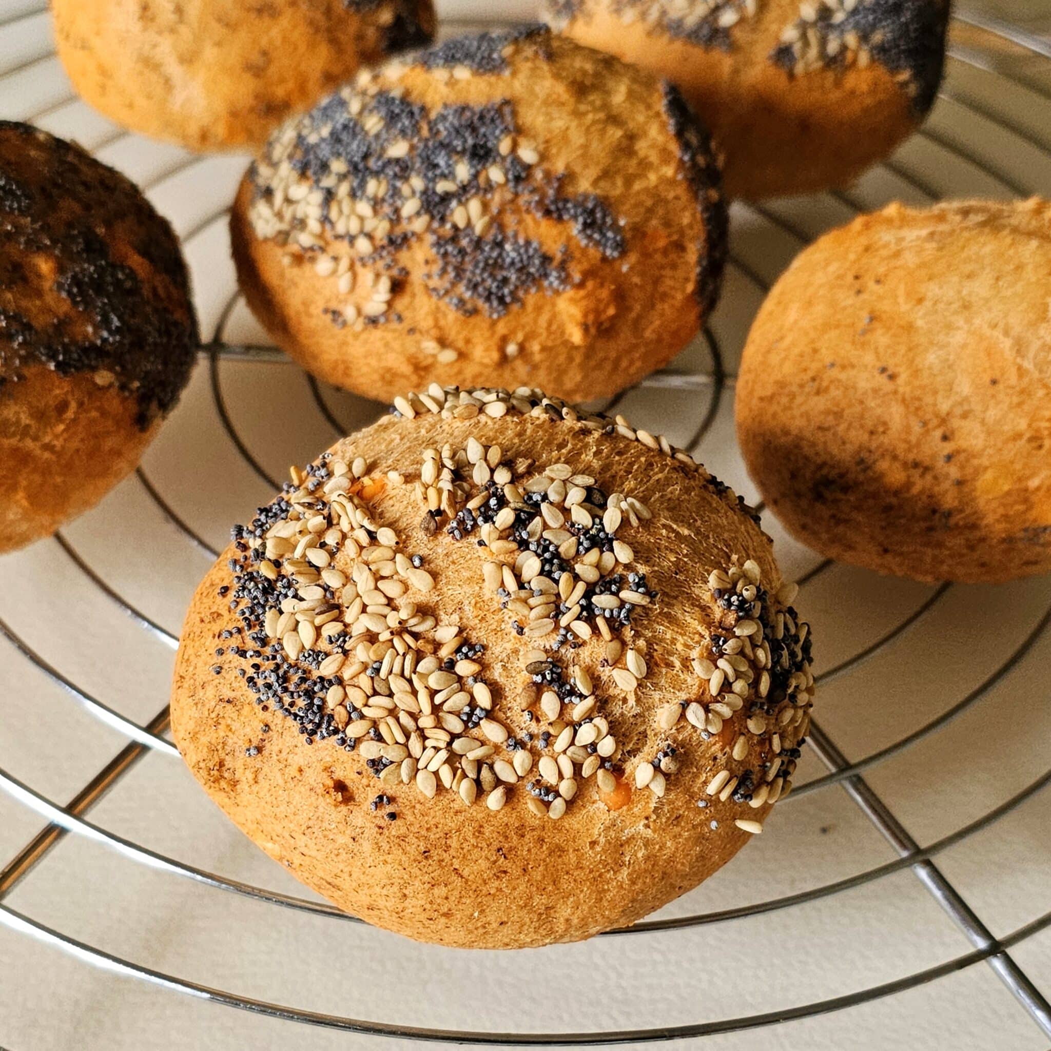 pain aux lentilles corail (sans gluten, vegan)