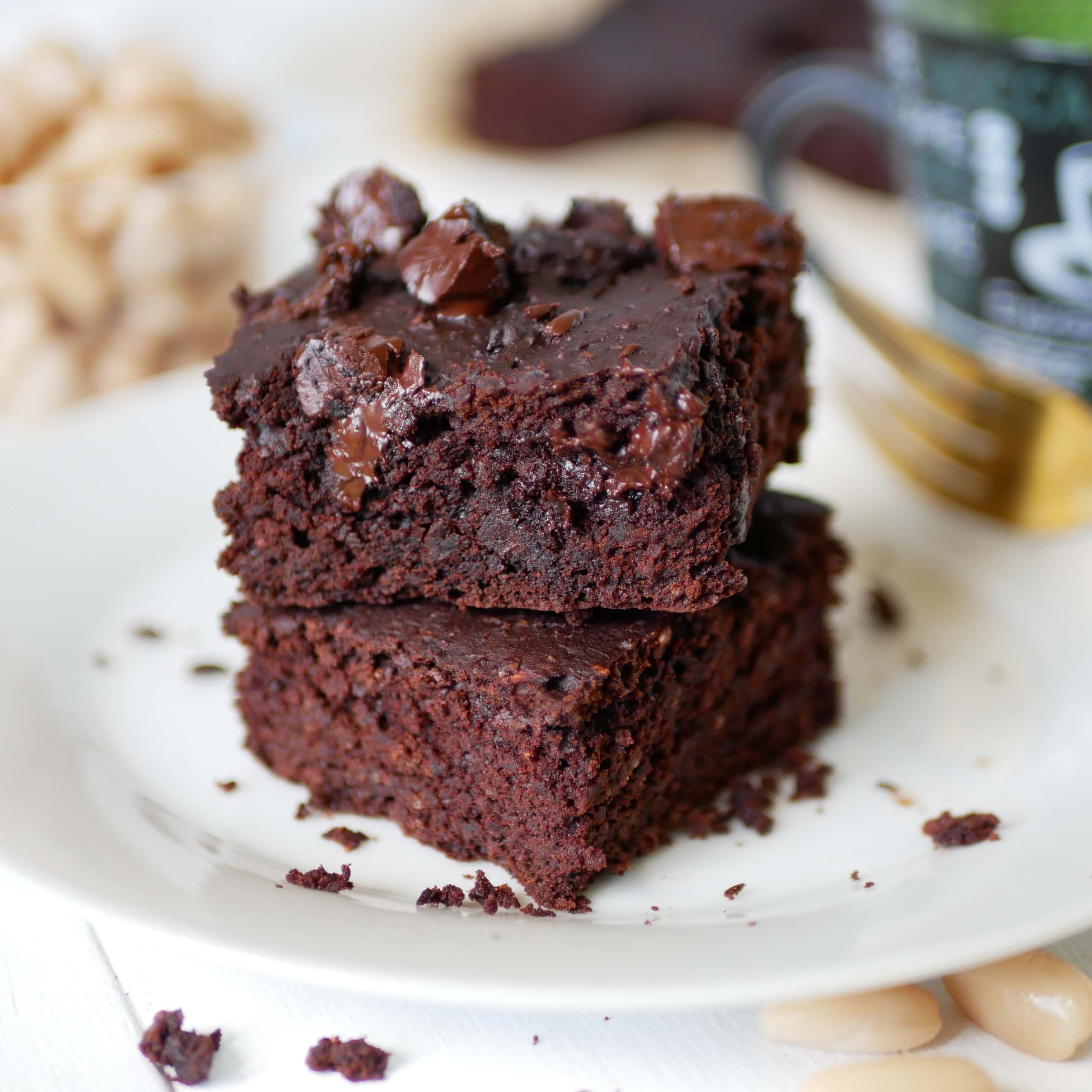 brownie aux haricots blancs