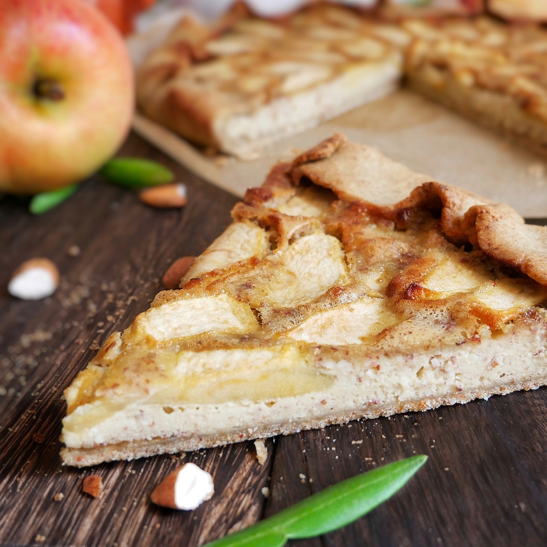 Pâte brisée au seigle sans beurre (sans lactose)