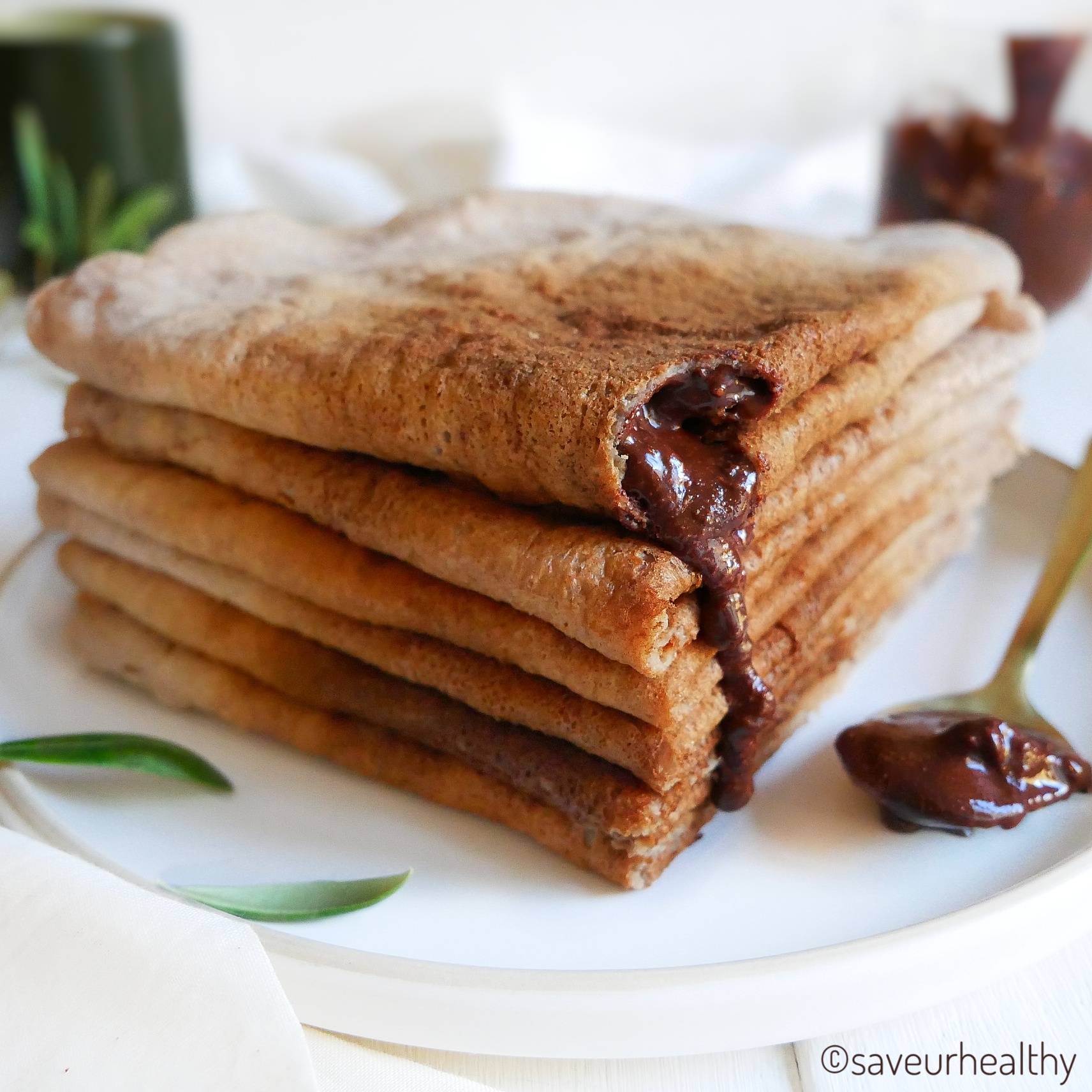 Crêpe vegan farine seigle & châtaigne