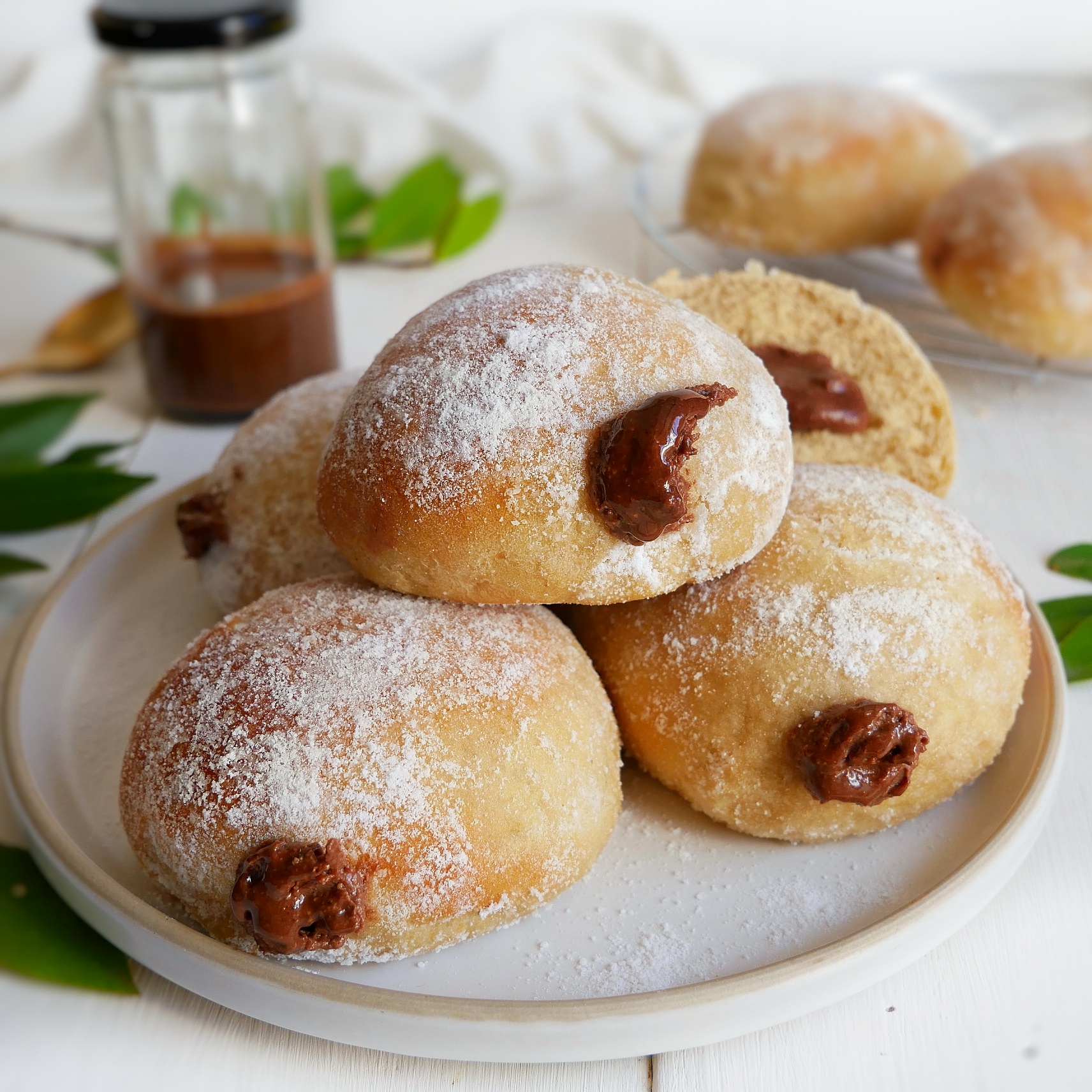 Beignet au four allégé sans beurre (sans lactose)