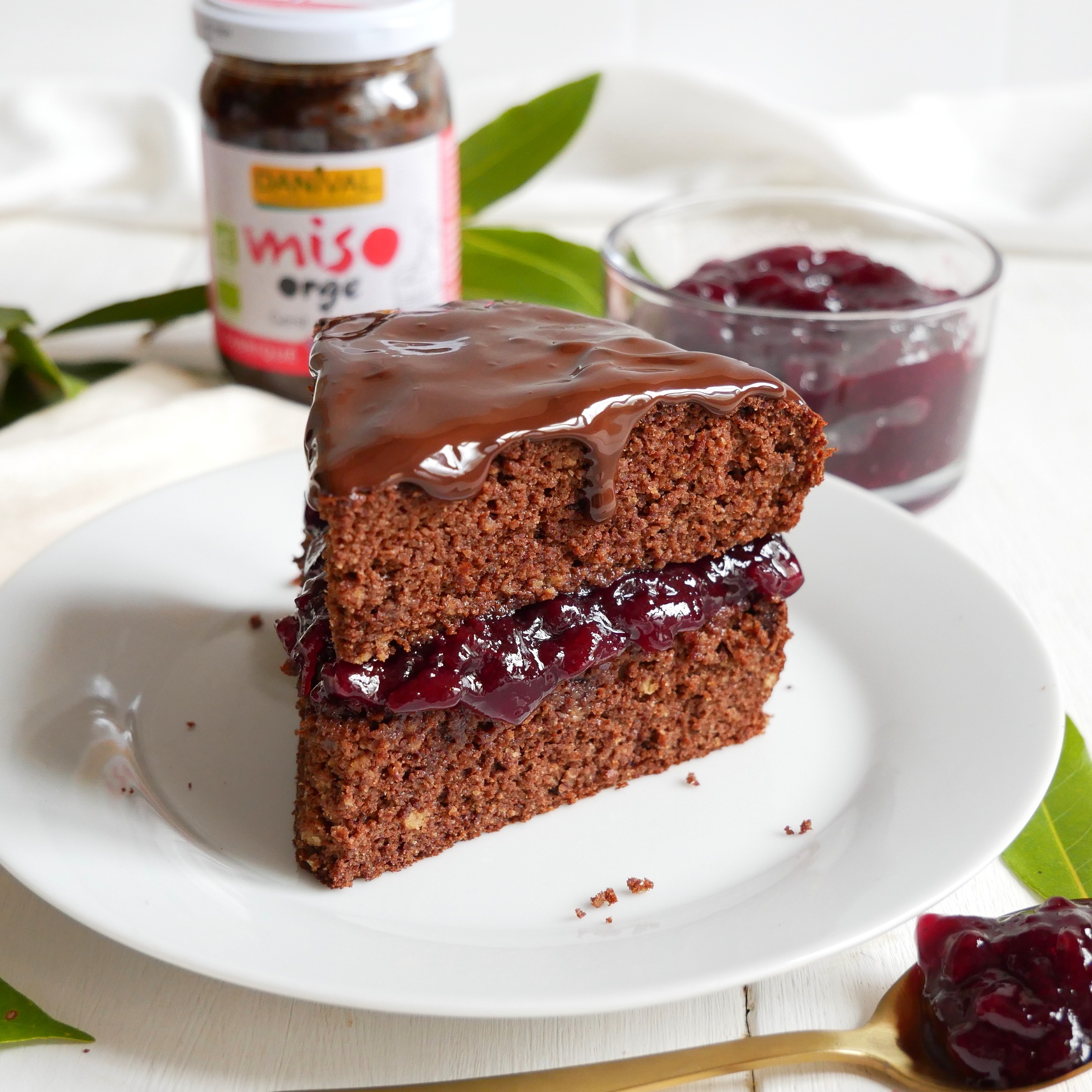 Gâteau poudre d'amande chocolat (sans farine)