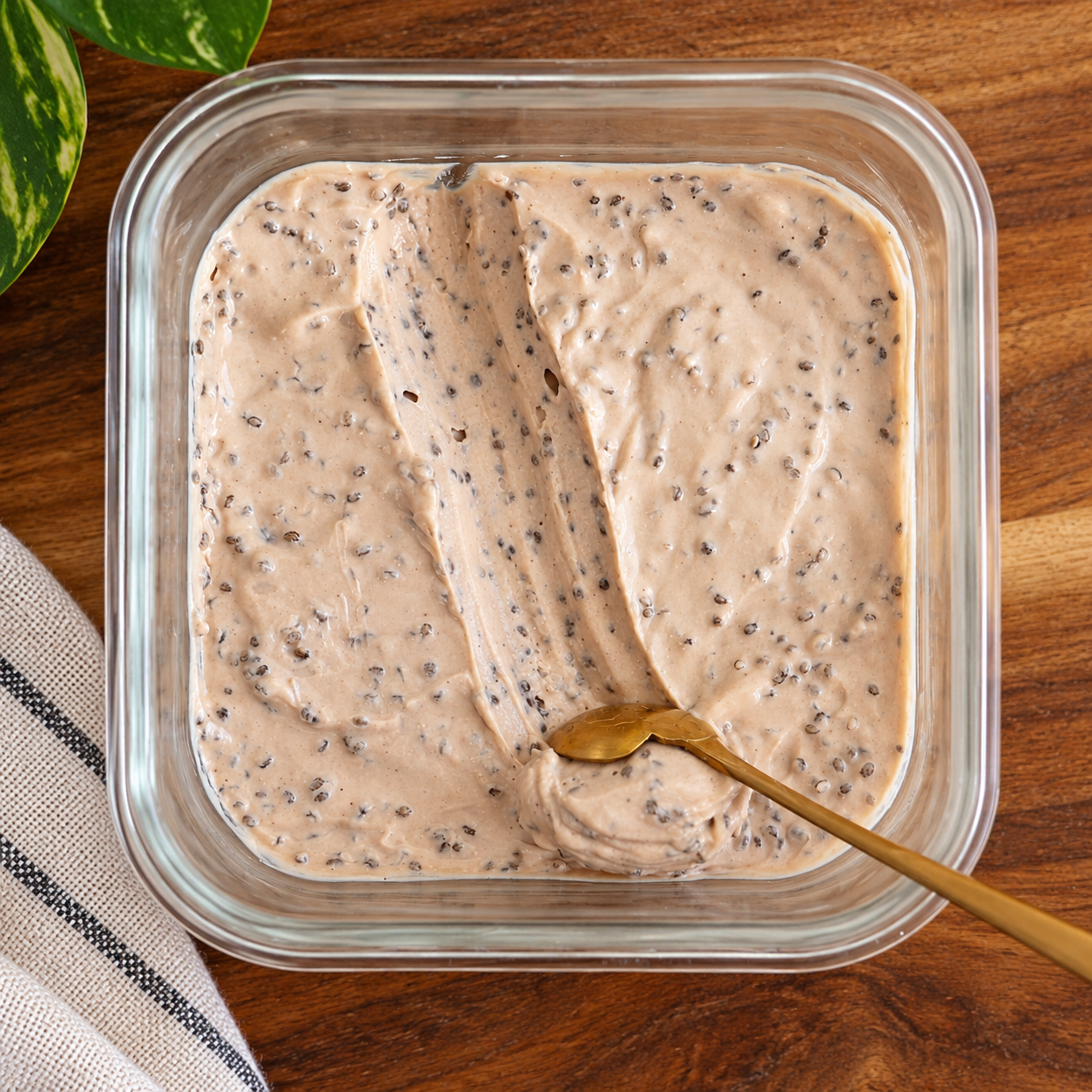 Pudding protéiné façon Kinder Bueno au skyr – 4 ingrédients