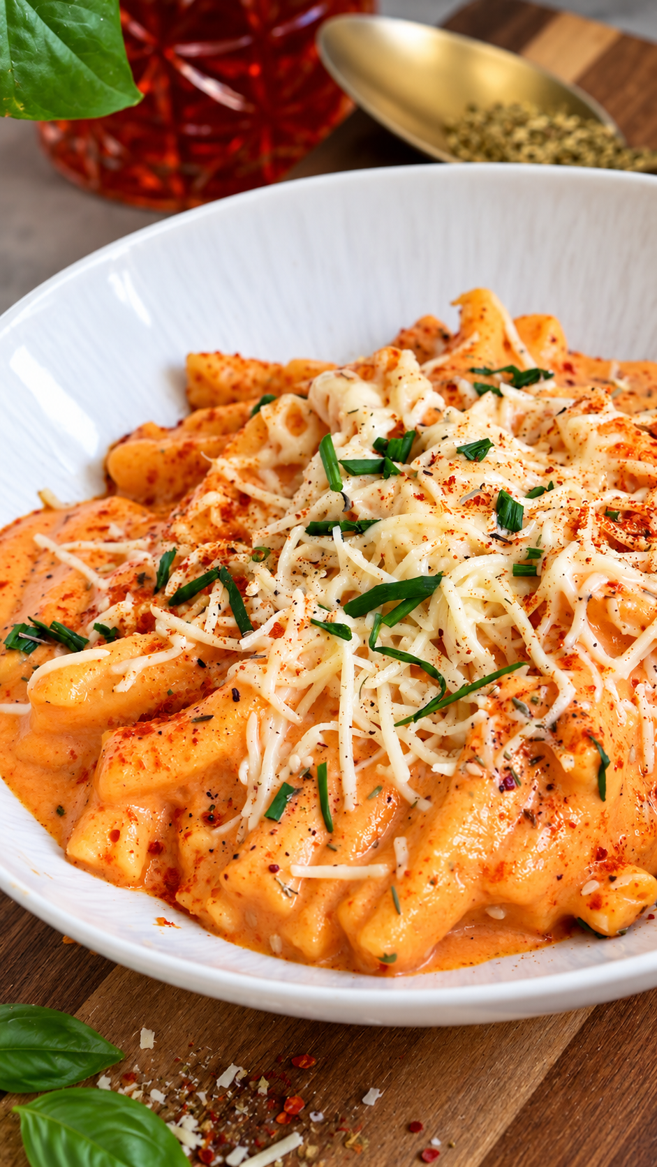 Sauce crémeuse aux poivrons rouges et tofu soyeux – facile et riche en protéines