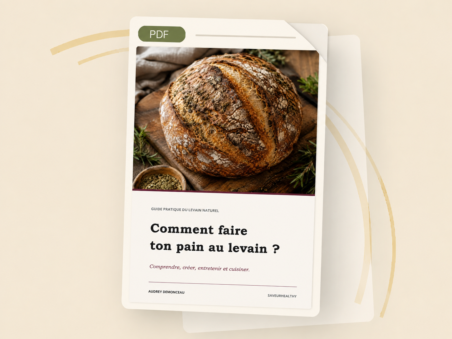 E-book : Comment faire ton pain au levain ?
