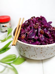 CHOU ROUGE AUX RAISINS/CUMIN & SESAME