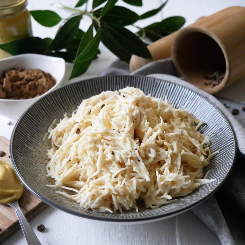 céleri rémoulade allégée (vegansans lactose) saveurhealthy