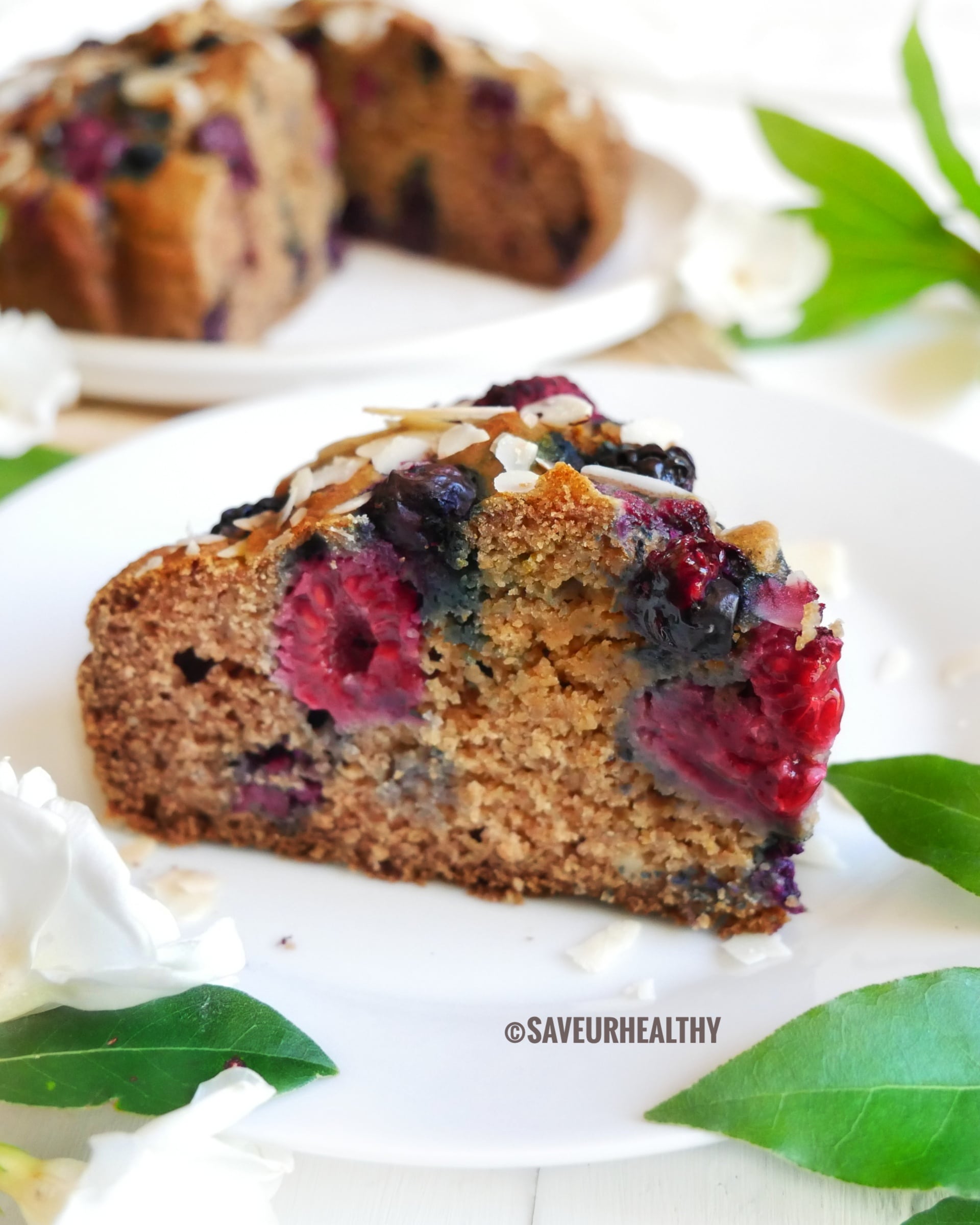 CAKE IG BAS fruits rouges amande & orge mondé – saveurhealthy