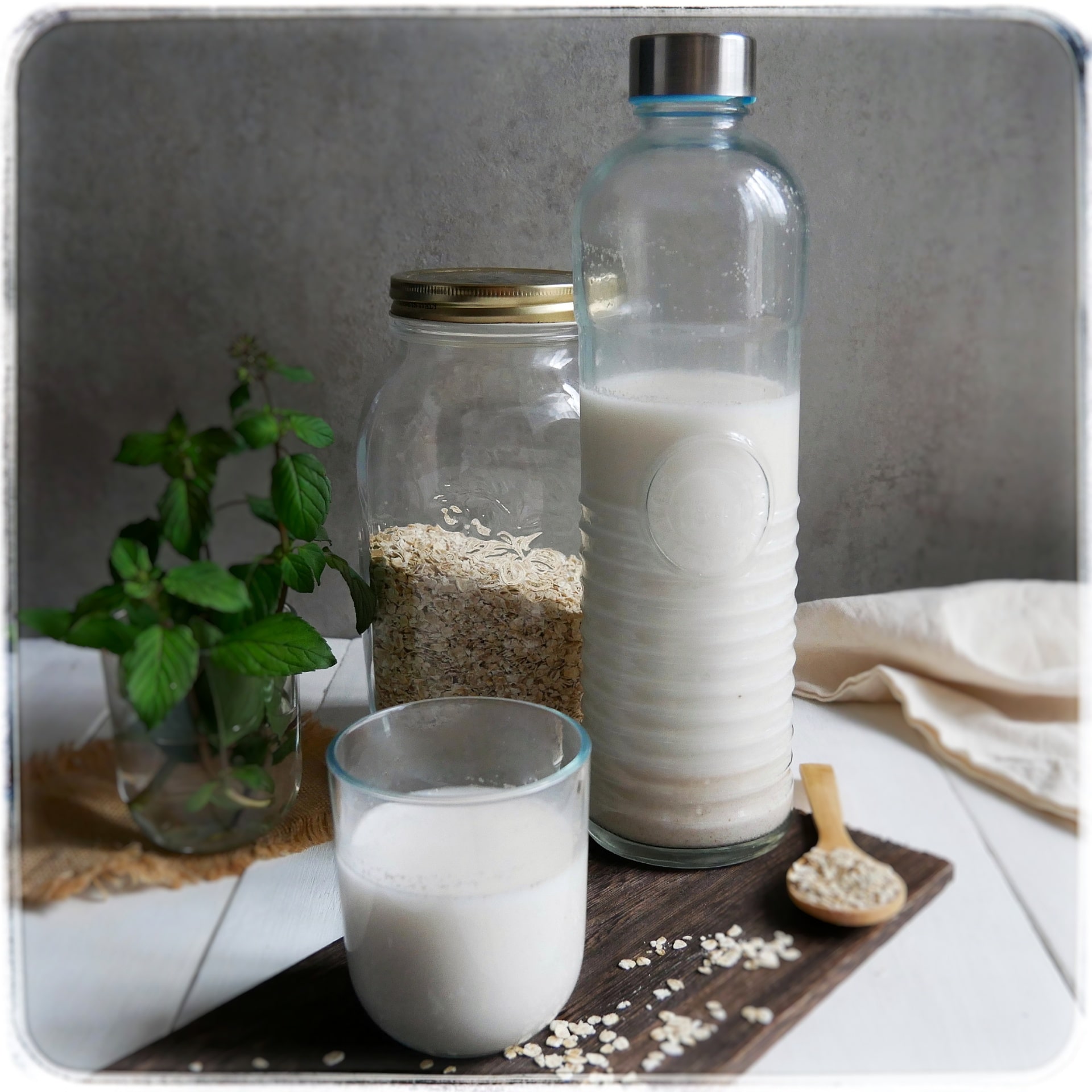 lait végétal avoine maison (sans gluten)