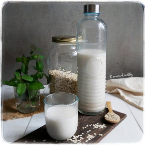 lait végétal avoine maison (sans gluten)