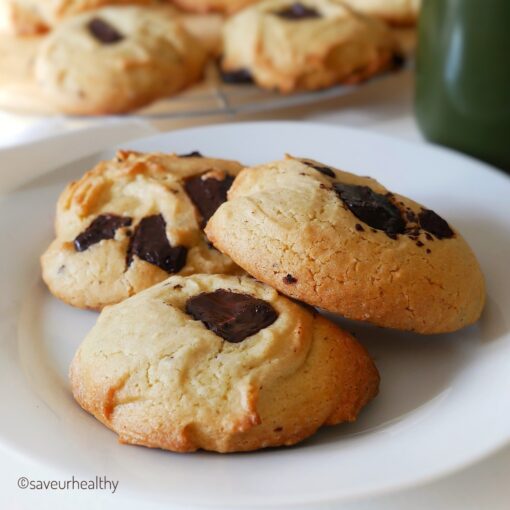 cookies vegan à l’aquafaba et huile d’olive saveurhealthy