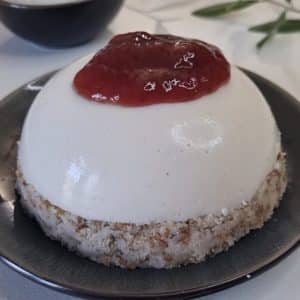 cheesecake coco healthy sans gluten sans oeuf