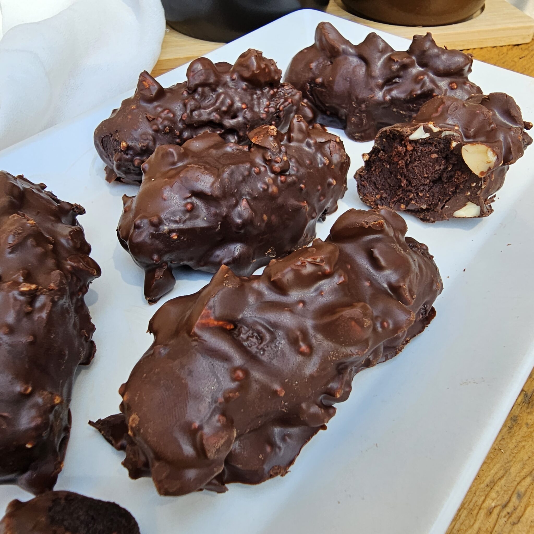 Truffes au chocolat sans beurre ni crème – saveurhealthy