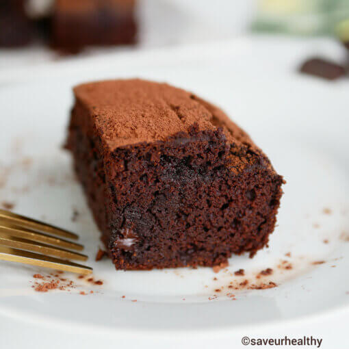 gâteau chocolat à l'aubergine 