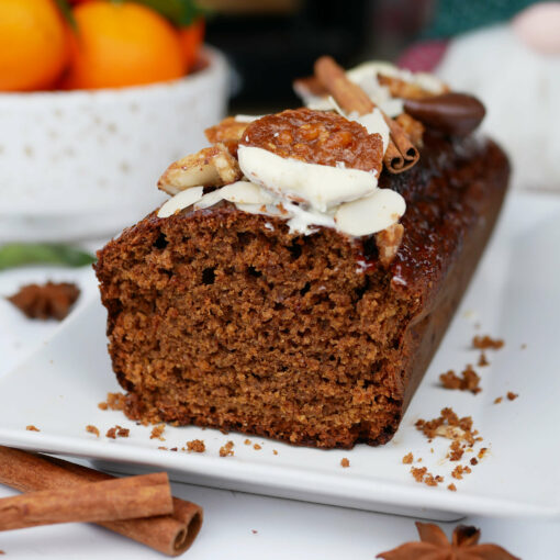 recette pain d'épices healthy sans miel au sirop de liège