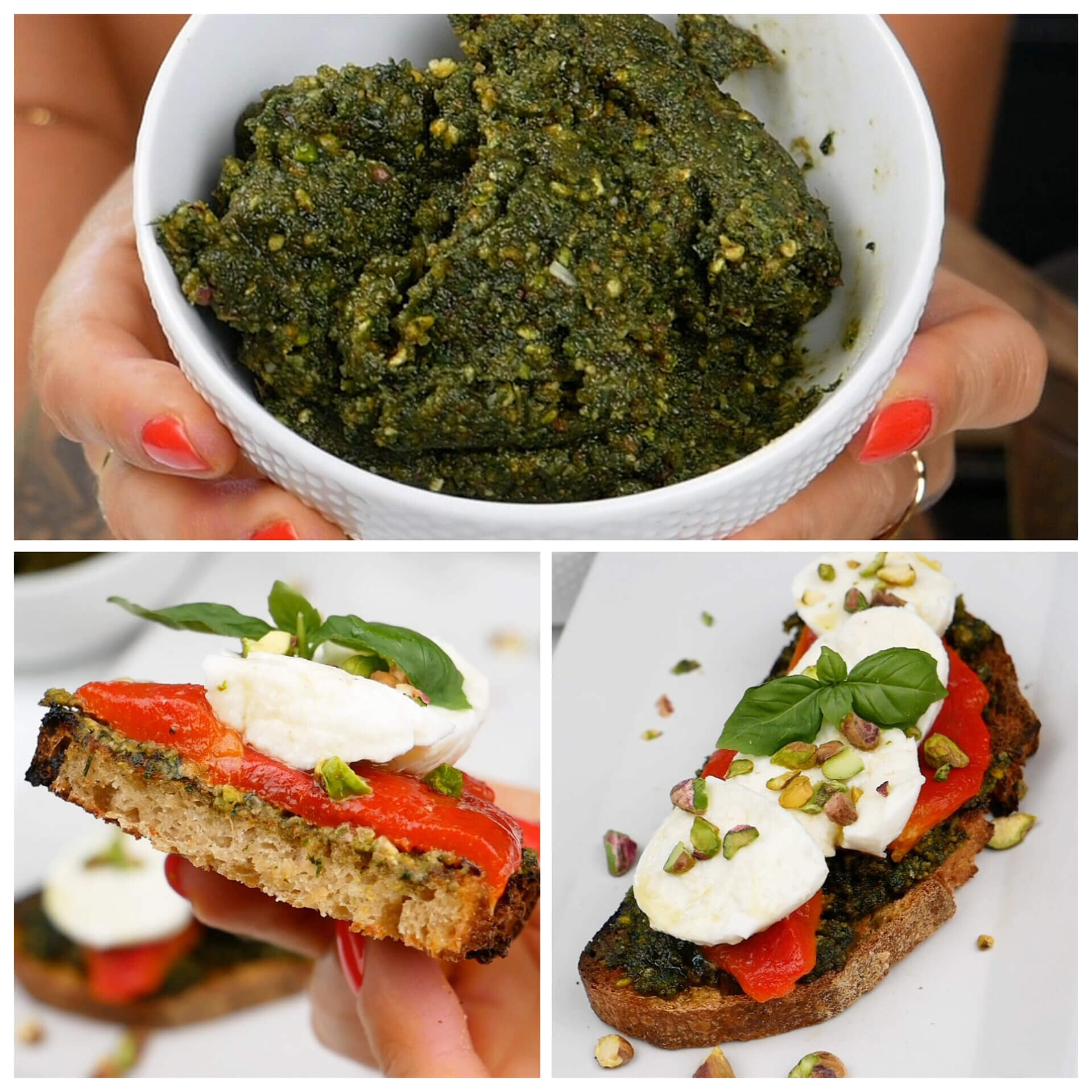 pesto de pistaches