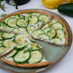 tarte concombre et oméga-3