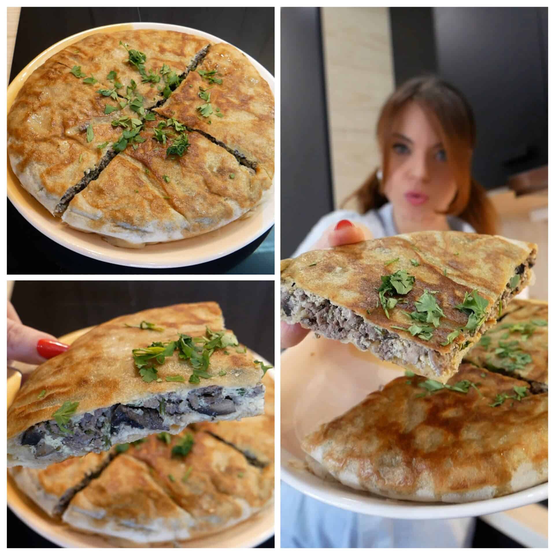 tourte légère aux feuilles de brick (cuisson poêle)